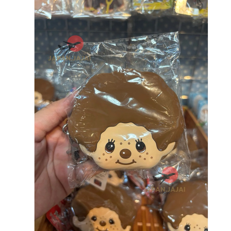 พร้องส่ง Monchhichi กระเป๋าใส่เหรียญ (ซิลิโคน)