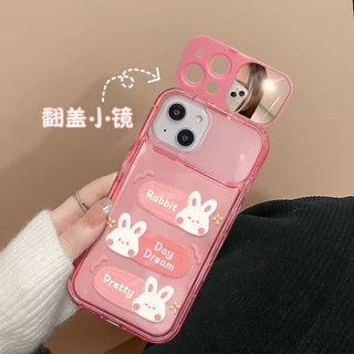 สำหรับ iPhone 11 15 14 13 12 Pro MAX 8 14 Plus XS MAX สวนสัตว์แพนด้าลิงสิงโตรูปแบบพลิกโทรศัพท์กรณีเคสไอโฟนคู่ลายการ์ตูน