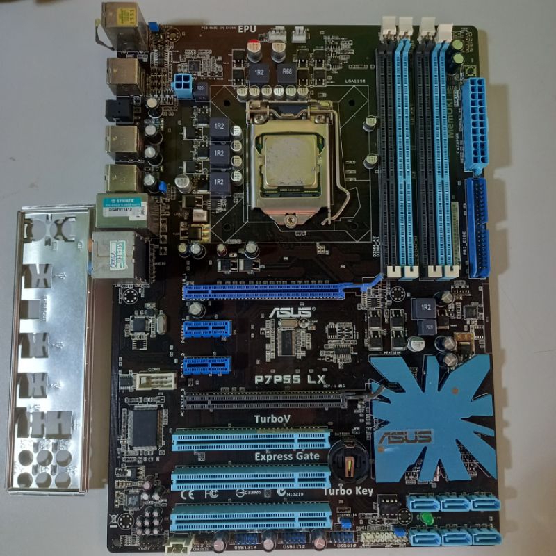 เมนบอร์ด 1156 Asus P7P55LX ตำหนิ ใช้งานได้ปกติ
