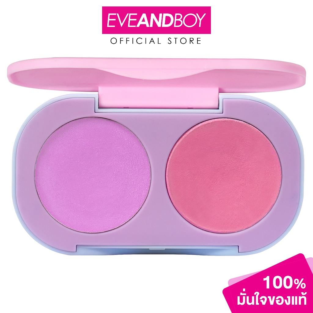 COSLUXE – Overdose Loveable Duo Cheek (5 g.) คอสลุคส์ โอเวอร์โดส เลิฟเอเบิล ดูโอ้ชีค – โปรปัง