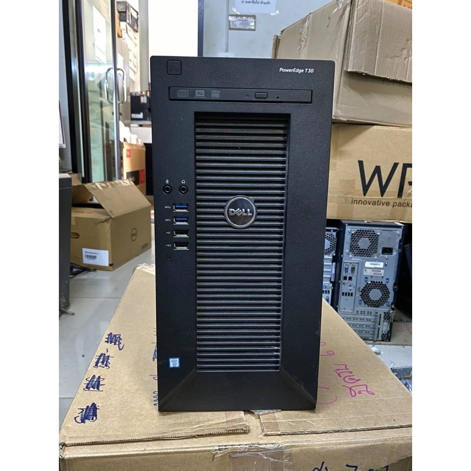Dell PowerEdge T30 Cpu E3-1225V5 Ram 8 GB HDD 500 GB สินค้ามือสอง ประกันร้าน