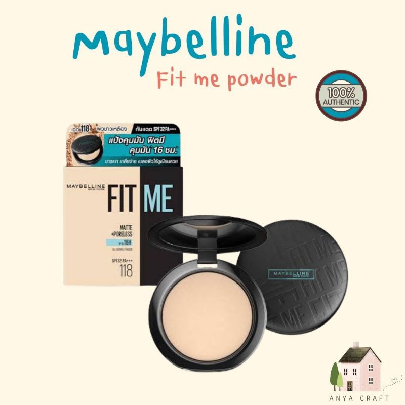[A016] Maybelline Fit me matte+porless