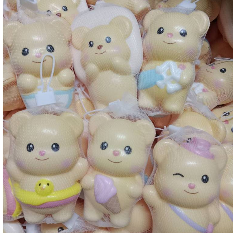 NEW สกุชชี่น้องหมีเนย กำลังฮิต น่ารัก นุ่มนิ่ม