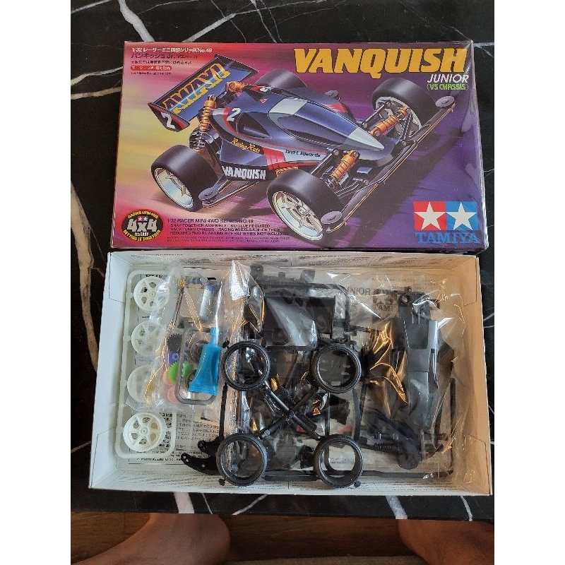 tamiya mini 4wd vanquish ของแท้ โครงvs หายาก