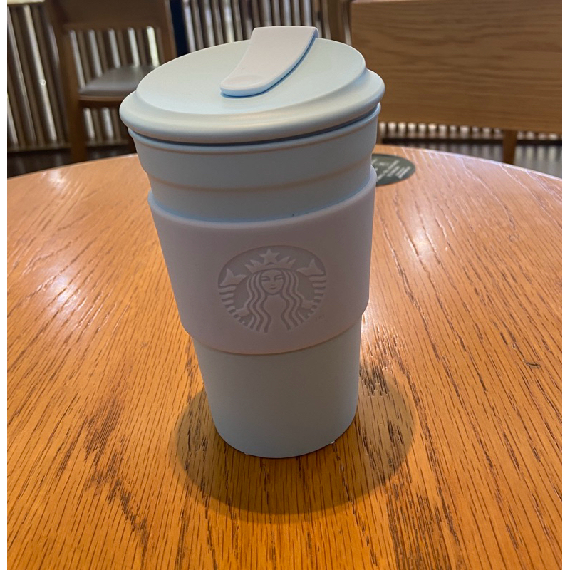 Starbucks Soft Blue Tumbler 12 Oz