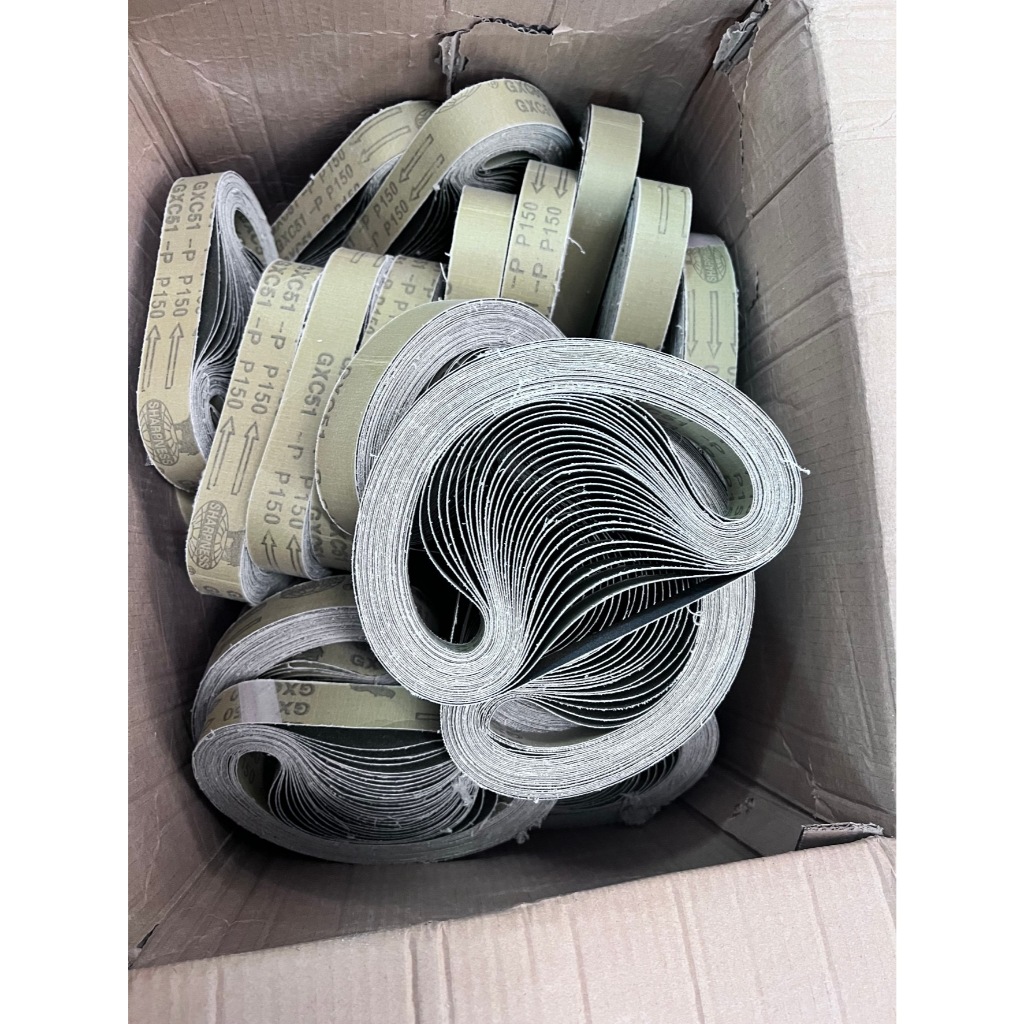 ผ้าทรายสายพาน กระดาษทรายสายพาน ขนาด 553*30 มม. ความละเอียด 150# - รูปที่ 2