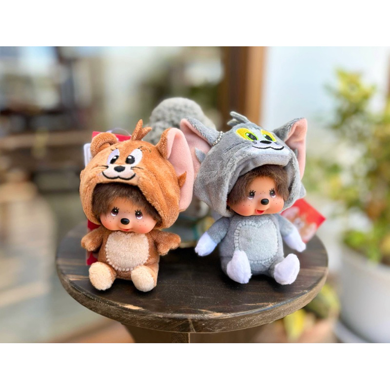 พร้อมส่ง ถูกที่สุดดดด พวงกุญแจ monchhichi x tom & jerry ลิมิเต็ทสุดๆ หมดแล้วหมดเลยยย