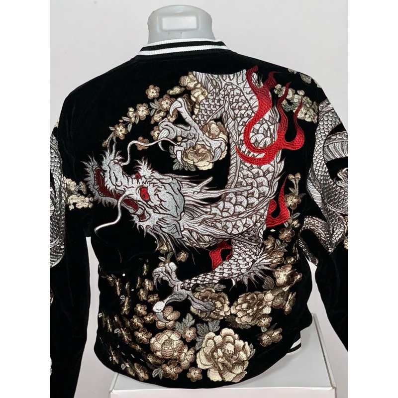 sukajan jacket เสื้อปักลายมังกร เสื้อแจ็คเก็ตญี่ปุ่น ซูกะจัน