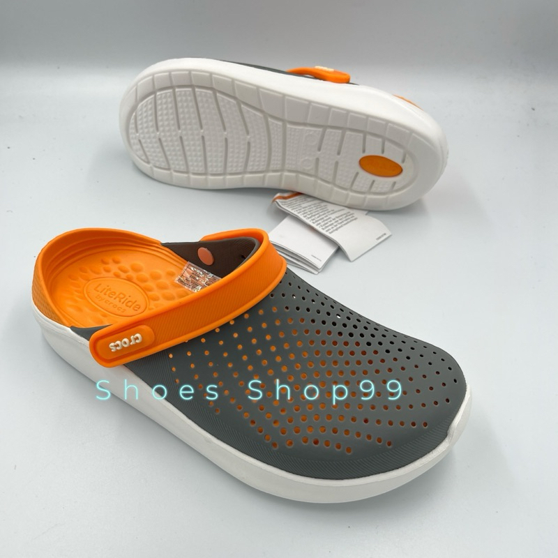 Crocs Lite Ride Clog รองเท้าแตะแบบลำลองงานดีมาใหม่สุดฮิตใส่ได้ทุกเพศ