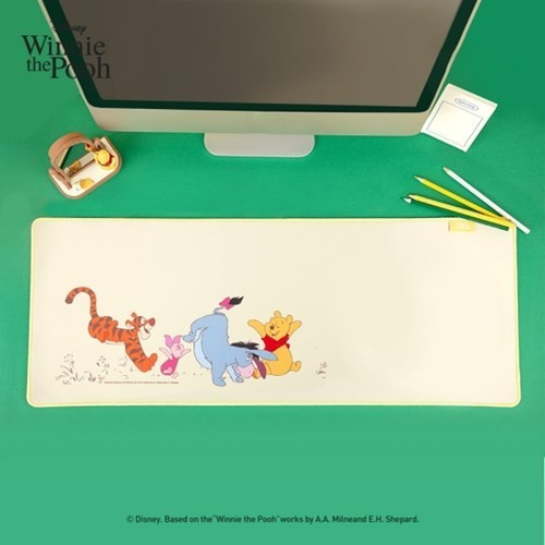 ( พร้อมส่ง ) Pooh Long Mouse Pad แผ่นรองเมาส์ทรงยาว