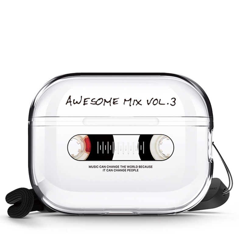 elago Monthly Cassette Tape AirPods Pro2 case (With Hang) ลิขสิทธิ์แท้จากตัวแทนจำหน่าย