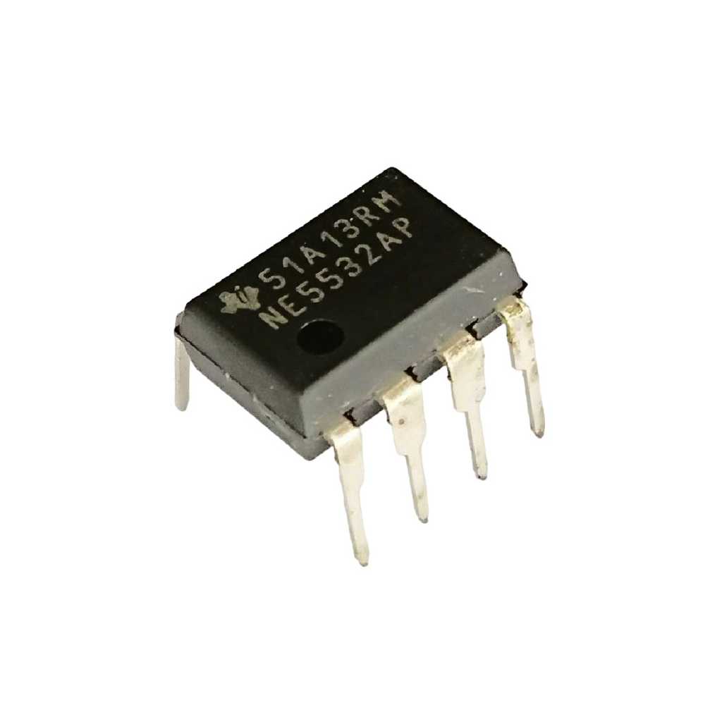 NE5532AP Dual Low-Noise Operational Amplifiers IC ไอซี ยี่ห้อ Texas Instruments