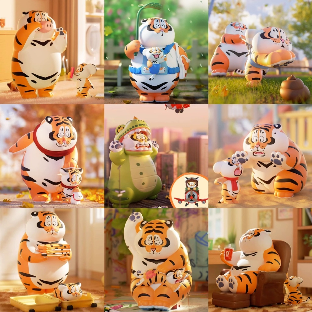 [Pre-Order] Panghu I am not a Fat Tiger Father and Son series ลิขสิทธิ์แท้ เสืออ้วน