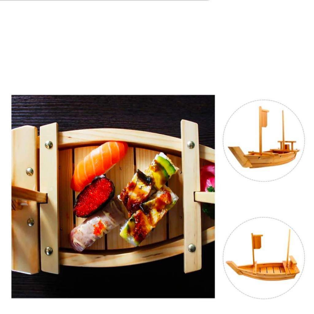 ZB-D911ITEM NO. เรือไม้ไผ่ซูชิอาหารญี่ปุ่นหรูหรา