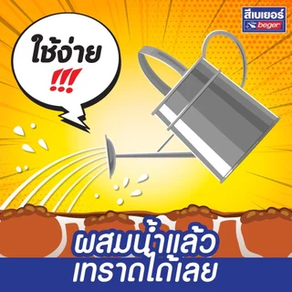 Beger Drite น้ำยากำจัดปลวก 50EC ขนาด 250/500/1000ML สำหรับเทราดพื้นดิน (สูตรน้ำมัน) ผสมน้ำได้ 100 เท่า