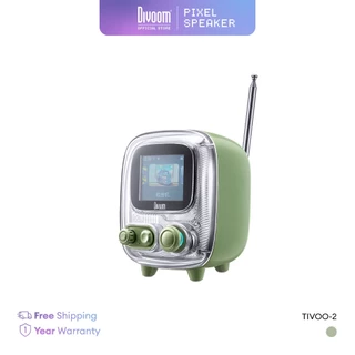 ลำโพงขนาดเล็ก Divoom Tiivoo-2 - White / Pink / Green / Black