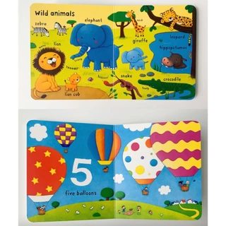 (พร้อมส่ง) Usborne Very first words เซ็ตหนังสือเสริมทักษะภาษาอังกฤษ เซ็ต 10 เล่ม