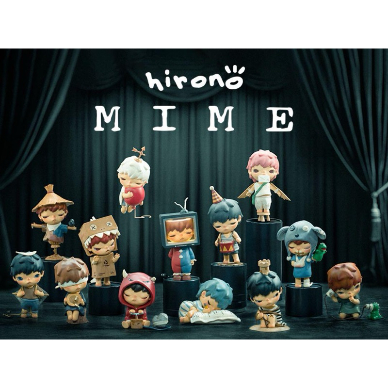 พร้อมส่ง (ใช้โค้ดแฟชั่นลด 30% ได้) Hirono POPMART แบบเลือกตัว ของแท้ %