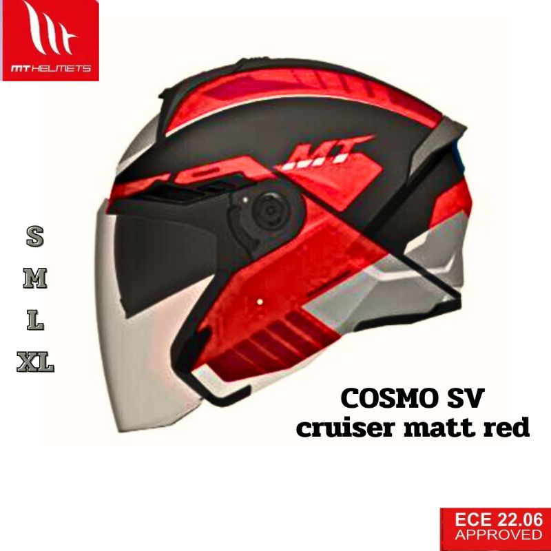 หมวกกันน็อค MT Helmets Cosmo SV เต็มใบเปิดหน้า