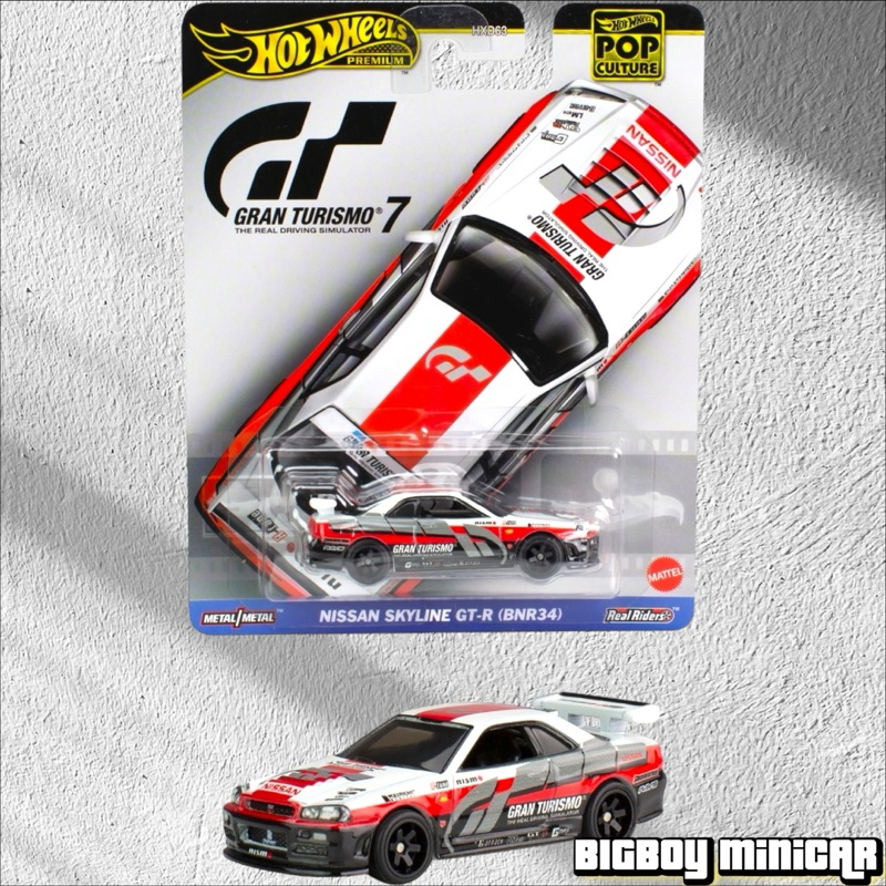 Hot wheels Premium - Nissan Skyline GT-R (BNR34) Gran Turismo