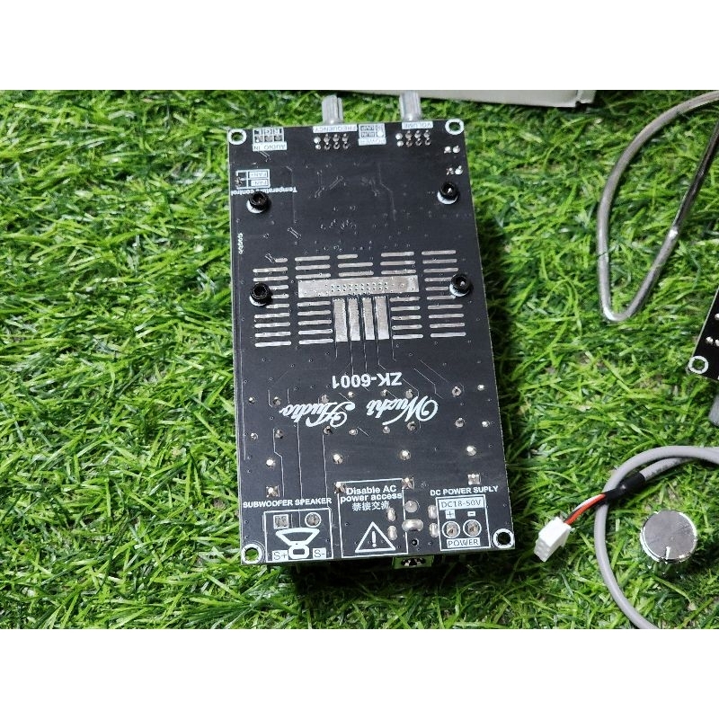 ZK 6001 600W. **ของแท้** 100% รุ่น วอลุ่มเดิม แอมป์ขับเบส TPA3255  DC18-50v แอมป์ขับซับ แอมป์จิ๋ว diy zk-6001 ว.เดิม