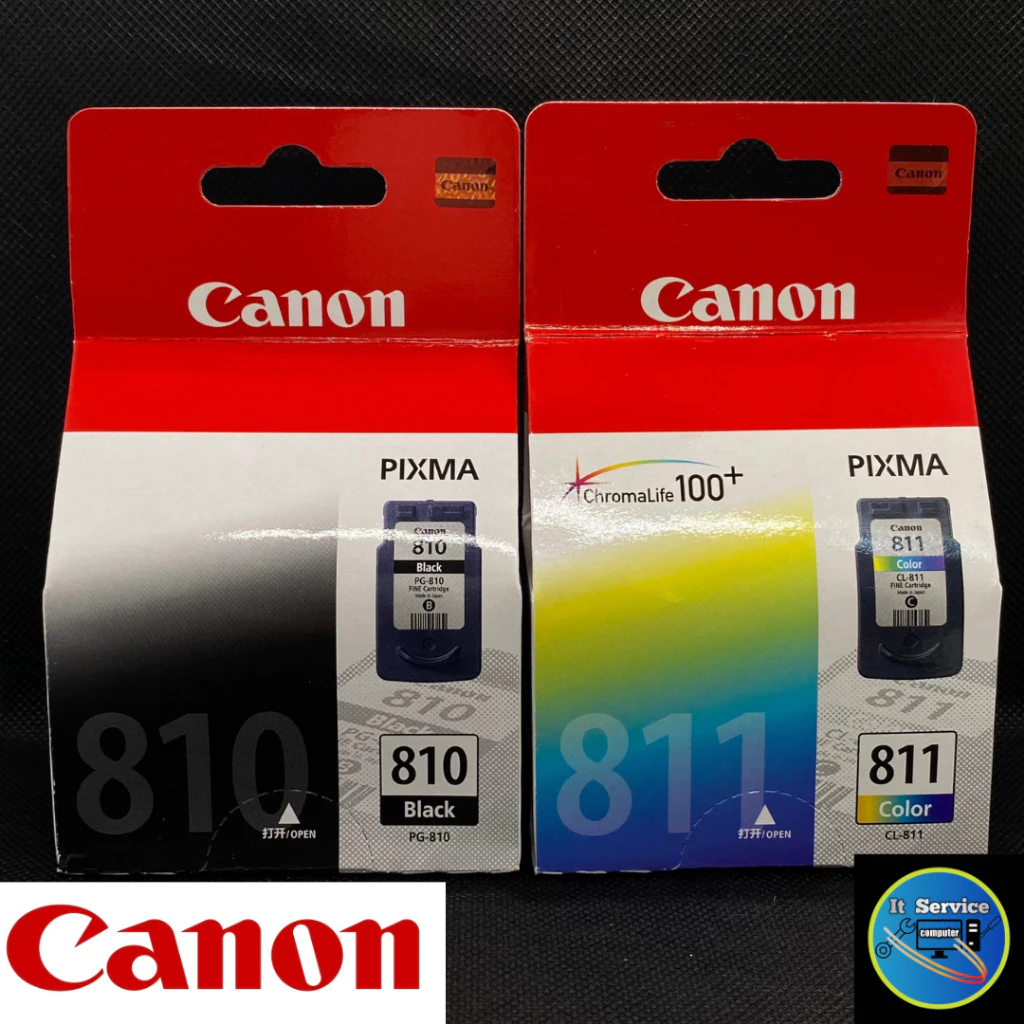หัวพิมพ์ Canon 810,811 แท้จากศูนย์ Canon ไทย รุ่น MP287,MP258,MP2770,MP237