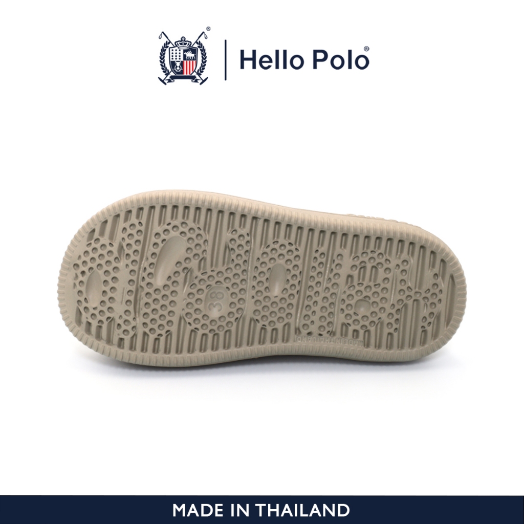 รองเท้าแตะลำลอง Hello Polo แตะหูนีบ EVA พื้นนุุ่ม รองเท้าแฟชั่นผู้หญิง HP8038 กันน้ำกันลื่น เสริมส้น