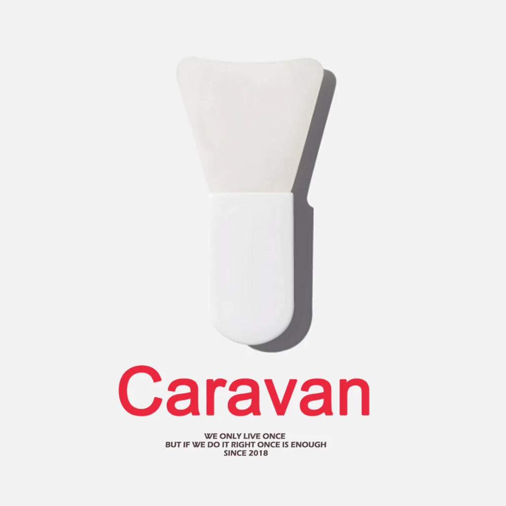 Caravan crew Brush for Mask แปรงทาผลิตภัณฑ์มาสก์หน้า ทาง่าย สม่ำเสมอ