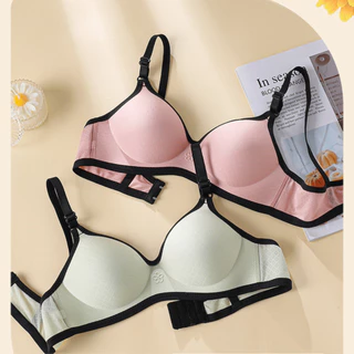 เสื้้อในผู้หญิง รุ่น B-053 สีพลาสเทลน่ารักๆ เสื้อในไร้โครง ดันทรง มีฟองน้ำในตัว สินค้าพร้อมส่ง(แนะนำสั่งเพิ่ม2ไซส์นะคะ)