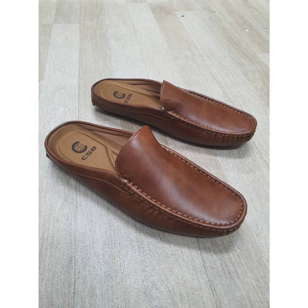 CM471รองเท้าเปิดส้นหน้าเรียบสไตล์โลฟเฟอร์ไม่มีส้นมี3สีไซส์39-45