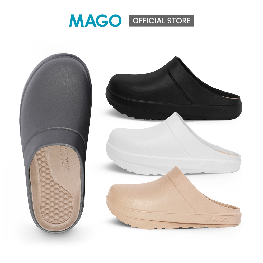 รองเท้าดูแลสุขภาพMago รุ่น KUMO สวมใส่ได้ทั้งหญิงและชาย น้ำหนักเบากันน้ำ กันลื่น