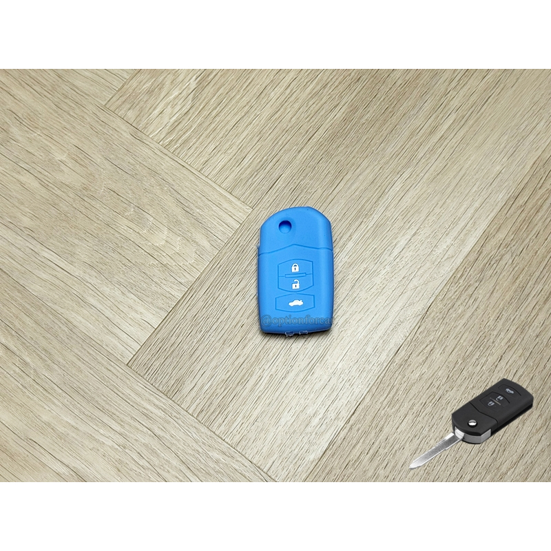 ซิลิโคนกุญแจ Mazda 2/3 กดพับ 3 ปุ่มกด - รูปที่ 6