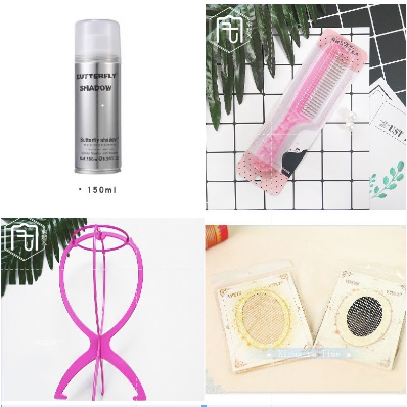 พร้อมส่ง! อุปกรณ์ดูแลวิก หวีวิก ขาตั้งวิก cosplay ซื้อเป็นเซ็ทหรือแยกก็ได้