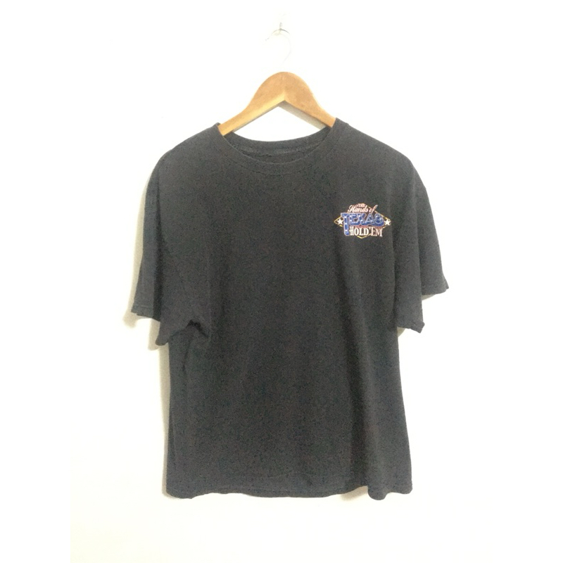 🚸🐈‍⬛ เสื้อ ไพ่ The Hand of Texas Hold’EM 🃏♣️♠️♦️♥️🎰