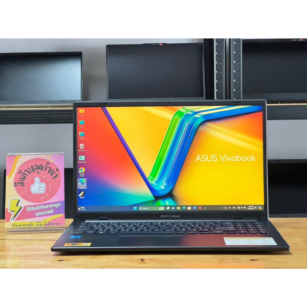 Asus Vivobook Go 15 X1504GA-NJ322W    ประกันศูนย์   16-07-2026 ใหม่มาก