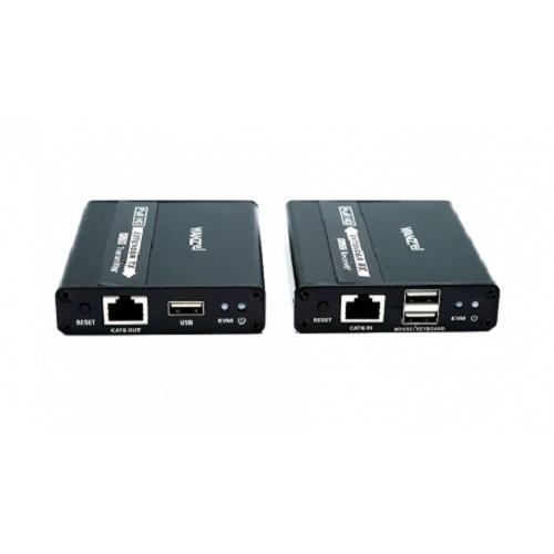 HDMI KVM Extender ขยายระยะทาง จอ,คีย์บอร์ด,เม้าส์ ไกล 70m. ผ่านสาย CAT6 รุ่น LK-H70L | ประกัน 1 ปี