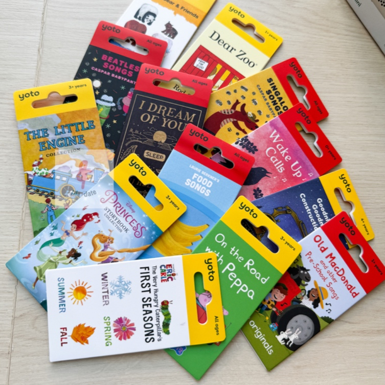 Yoto Card พร้อมส่ง แบบ Single card มีให้เลือกเยอะ พร้อมส่งจากไทย ของแท้ ใหม่ ส่งไว