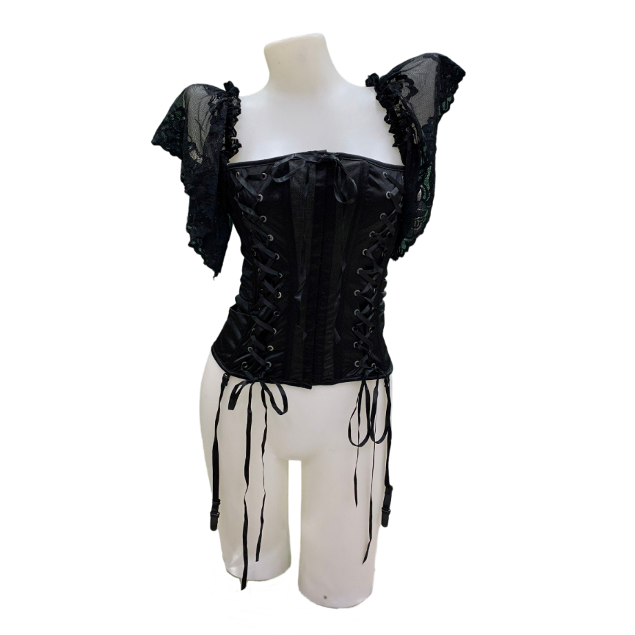 WJ2902 Corset ชุดคอร์เซ็ทเจ้าหญิง,เจ้าสาว กระชับสัดส่วน 🚚ด่วนมีส่งGrab