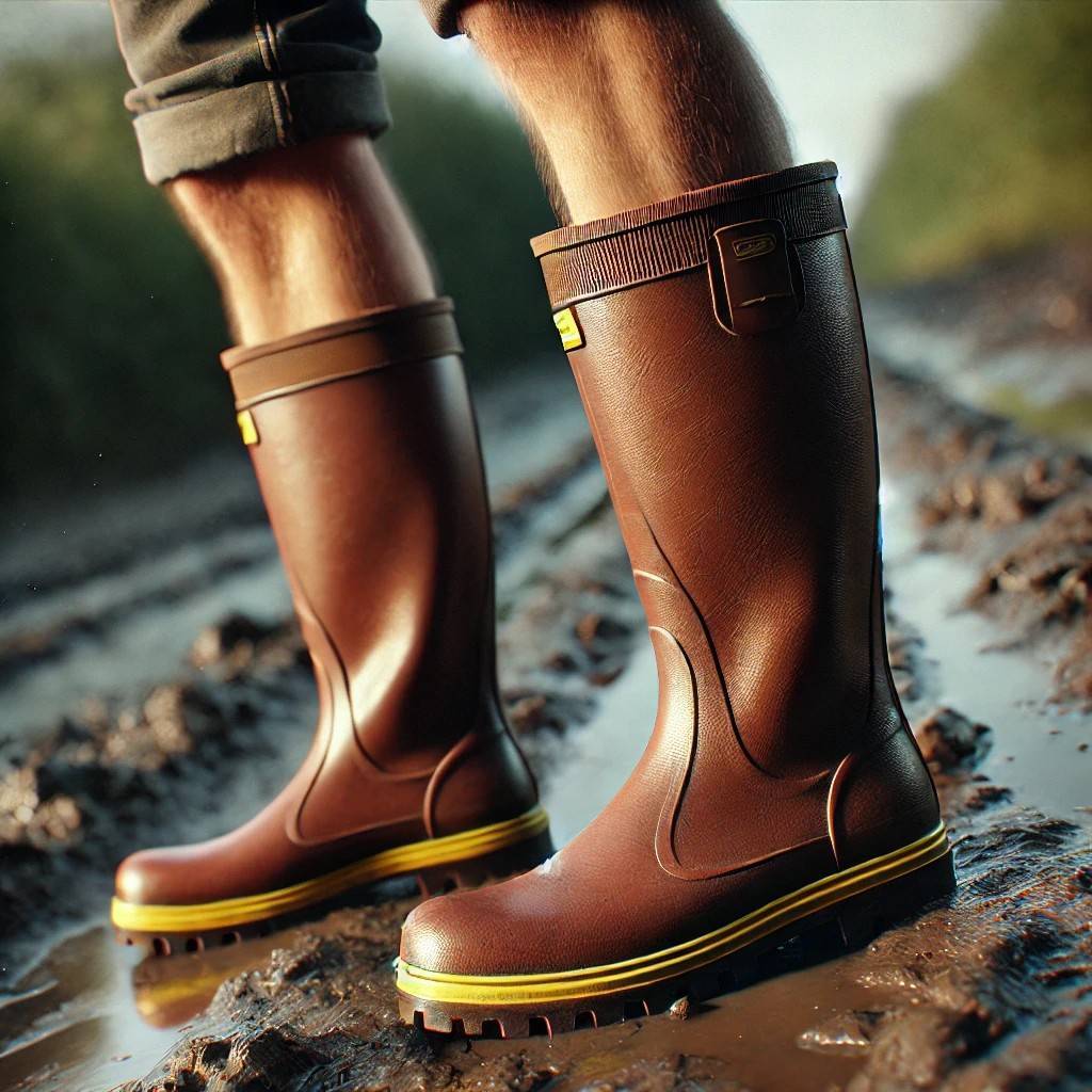 รองเท้าบูท Passat รองเท้าบูทยาวมีเชือกผูก ความสูง18.5 นิ้ว