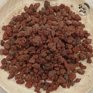 หินภูเขาไฟลาวา หินลาวาแดง หินลาวาแดง (Lava Stone) | ผสมดินปลูก โรยหน้ากระถาง ใส่บ่อปลา