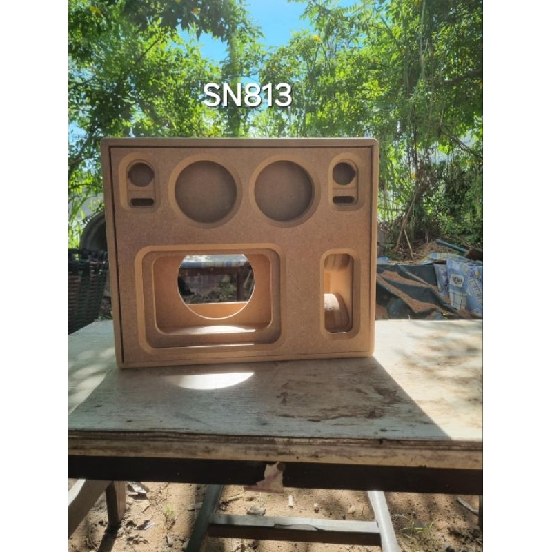 ตู้ลำโพงSN813แบนพาสพอตข้าง6.5"/1,4"/2,2"/2