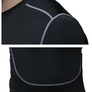 เสื้อรัดกล้ามเนื้อ PRO เสื้อรัดรูปแขนสั้นระบายอากาศ Z004