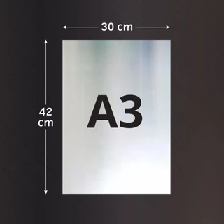 ป้ายเหล็ก DIY แผ่นเหล็ก ที่แม่เหล็กดูดติดได้ ซิงค์ชุปกันสนิม DIY หนา0.5-0.6mm ขนาด A3 /A4 /A5/ A6