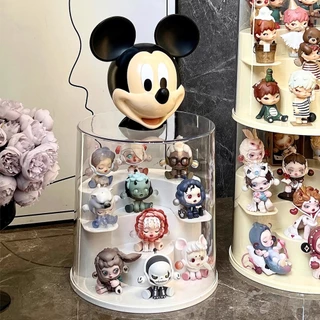 กล่องโมเดล ของตั้งโชว์ กล่องใส่ art toy ตู้โชว์ตุ๊กตา กันฝุ่น แบบใส อะคริลิค ดีไซน์สวยงาม กันฝุ่นวางซ้อนกันได้