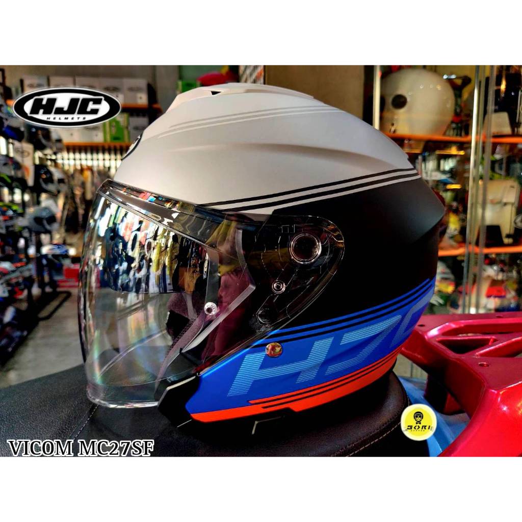 หมวกกันน็อค HJC รุ่น  I30 VICOM MC27SF