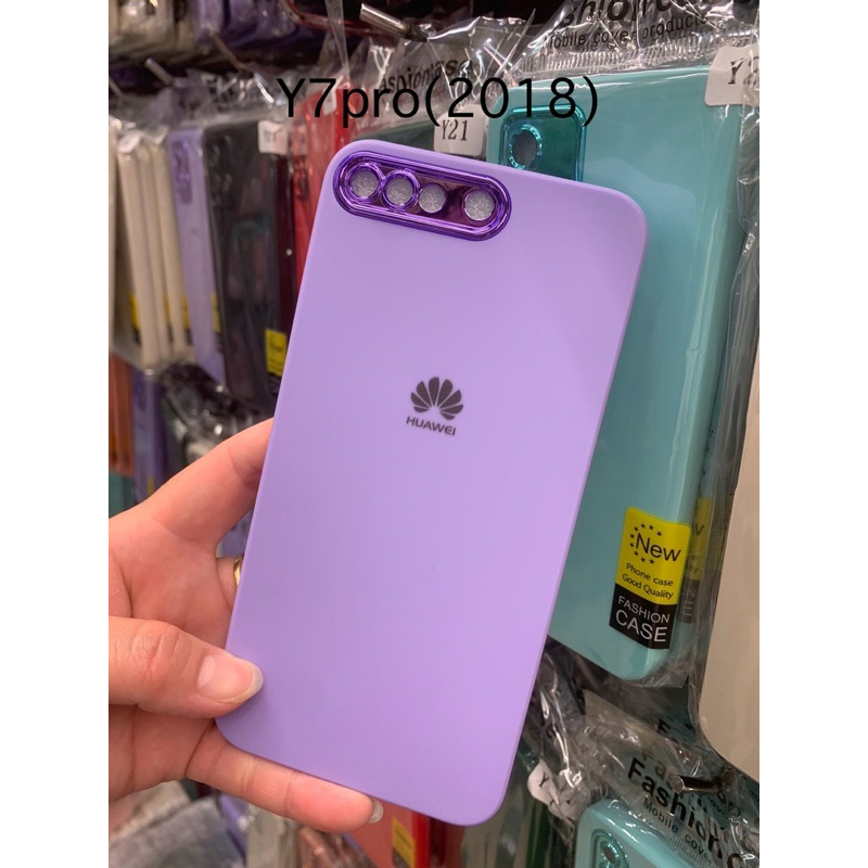 เคสซิลิโคนใช้สำหรับHuawei รุ่นY7pro(2018)/Y7pro(2019)/Y9(2019)/Y70