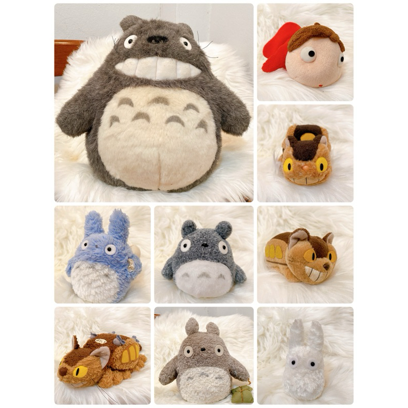 💯💯ตุ๊กตามือสอง ตู้ญี่ปุ่น งานสะอาด โตโตโร่ ghibli รถแมวโตโตโร่ โปเนียว จิบิ ghibli studio💯💯