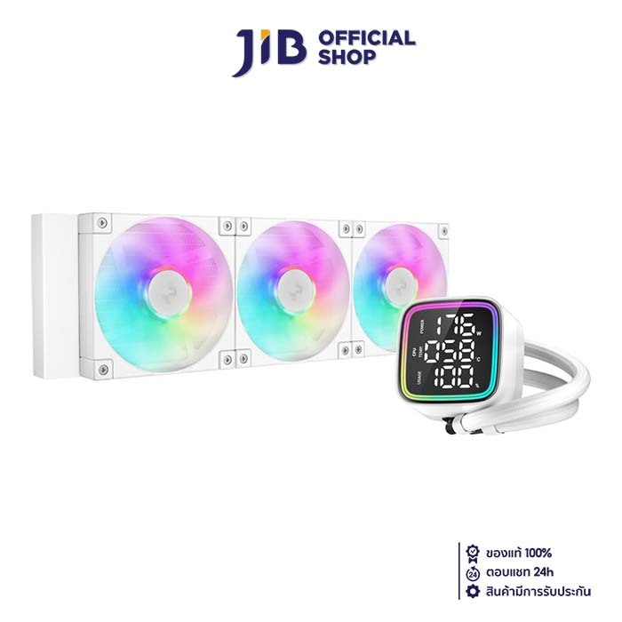 CPU LIQUID COOLER (ระบบระบายความร้อนด้วยน้ำ) DEEPCOOL LD360 WH (WHITE)