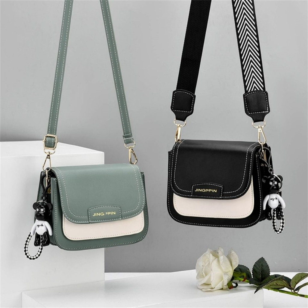 กระเป๋าใบเล็กทั้งหมดตรงกับกระเป๋าสะพายข้างผู้หญิงสายโซ่กระเป๋าแฟชั่นผญ - รูปที่ 5