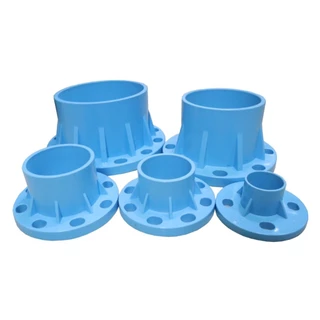 ข้อต่อหน้าจาน HERO หน้าแปลน PVC หน้าแปลนท่อสั้นหน้าจาน 5-8 นิ้ว (10K 150PSI) หนา13.5 DESIGN BY JAPAN